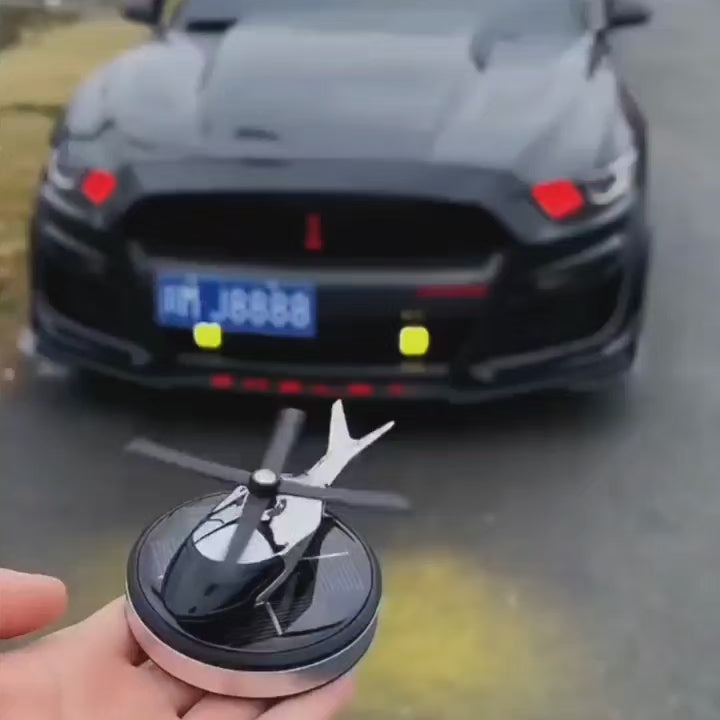 Solar Helicopter air Freshener